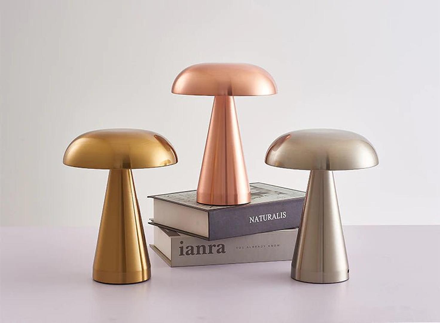 Lampe de Table Champignon | Style Mid-Century