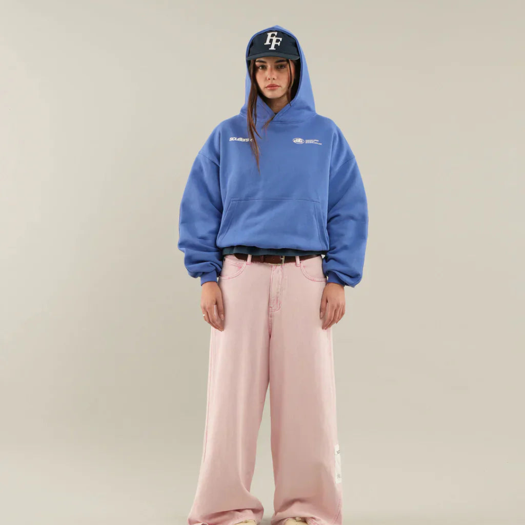 Sweat à Capuche Femme Oversize Coupe Décontractée Streetwear Casual - Hiverline