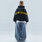 Sweat à Capuche Femme Oversize Coupe Décontractée Streetwear Casual - Hiverline