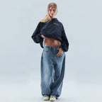 Sweat à Capuche Femme Oversize Coupe Décontractée Streetwear Casual - Hiverline