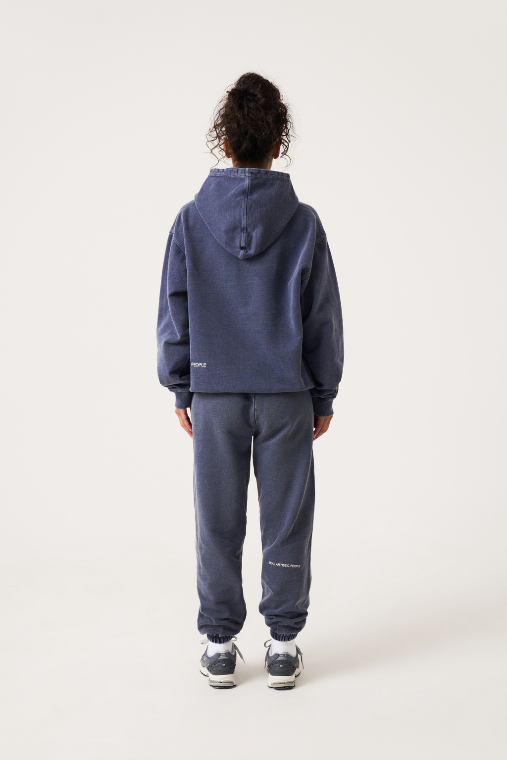 Sweat à Capuche Femme Oversize Strass Streetwear Casual Urbain - Hiverline