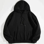 Sweat à Capuche Oversize Femme Long Imprimé Casual Streetwear Hiver - Hiverline
