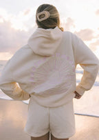 Sweat à Capuche Unisexe Imprimé Vagues Surf Casual Streetwear - Hiverline