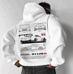 Sweat à Capuche Unisexe Imprimé Voiture de Sport Porsche 911 GT3 RS Streetwear Casual - Hiverline