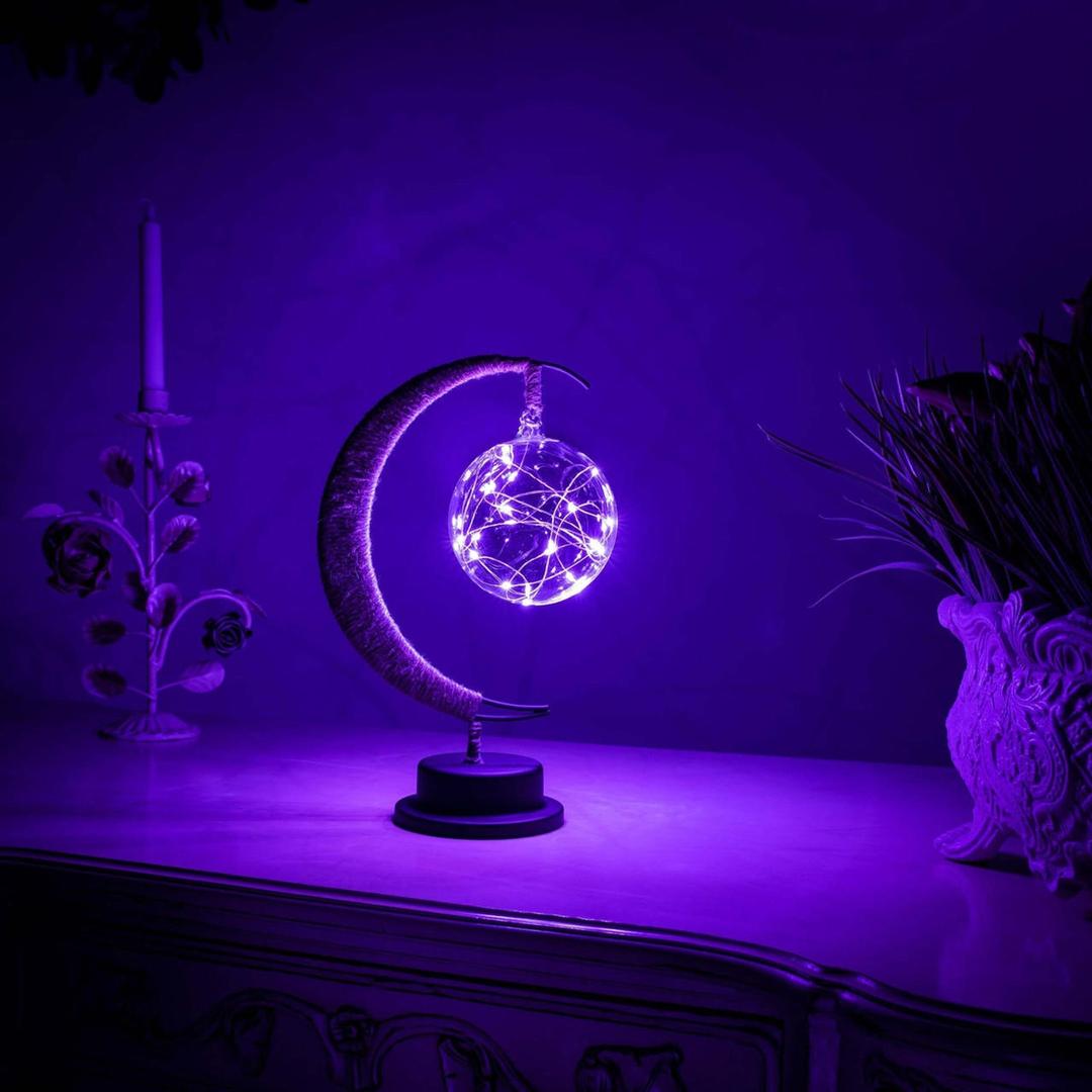 Lampe Lunaire Rétro | Décorations Élégantes