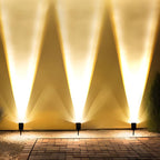 Multi-Zoom Solar LED Spot Light Waterproof for Garden Lighting