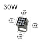 Projecteurs LED Extérieurs Étanches - Lumière Extérieure Super Lumineuse IP67