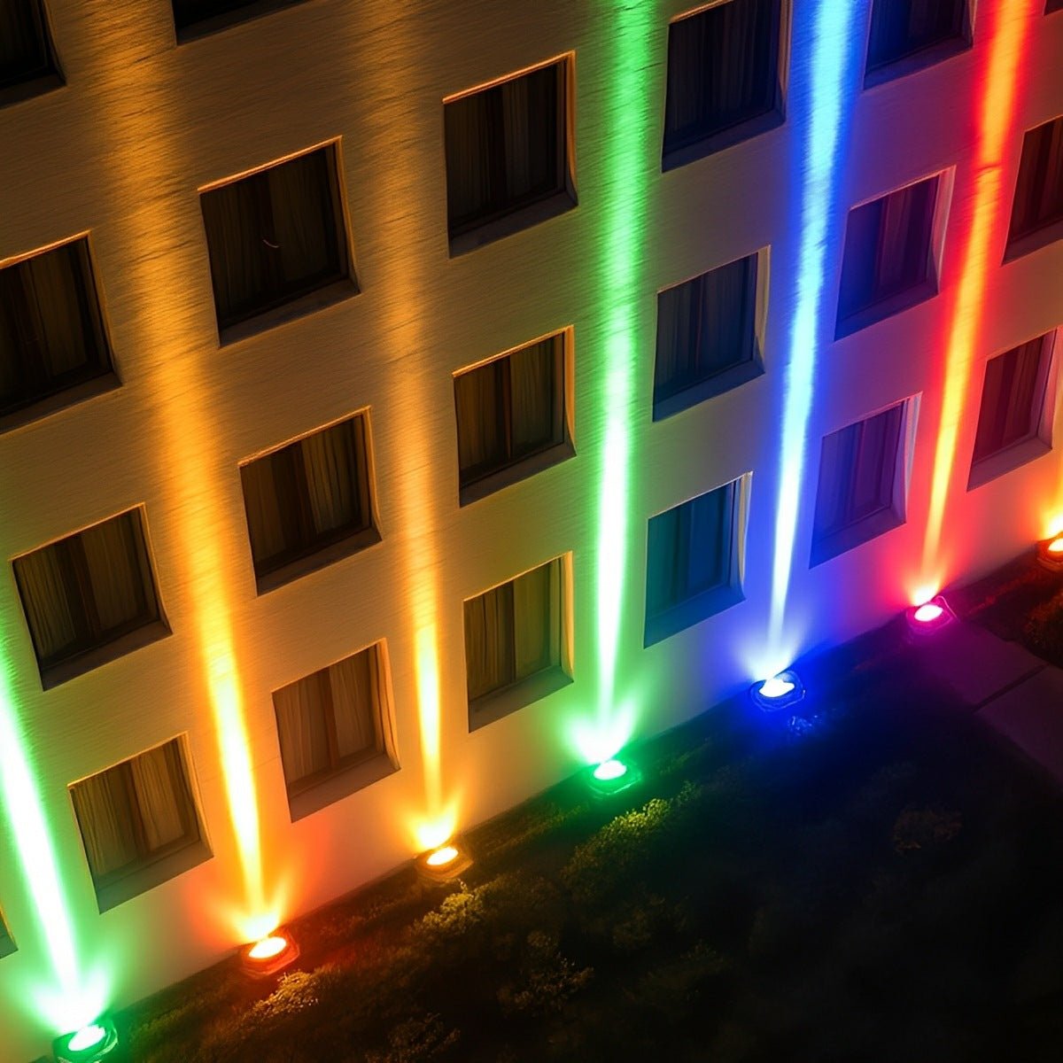 Projecteurs LED Extérieurs Étanches - Lumière Extérieure Super Lumineuse IP67