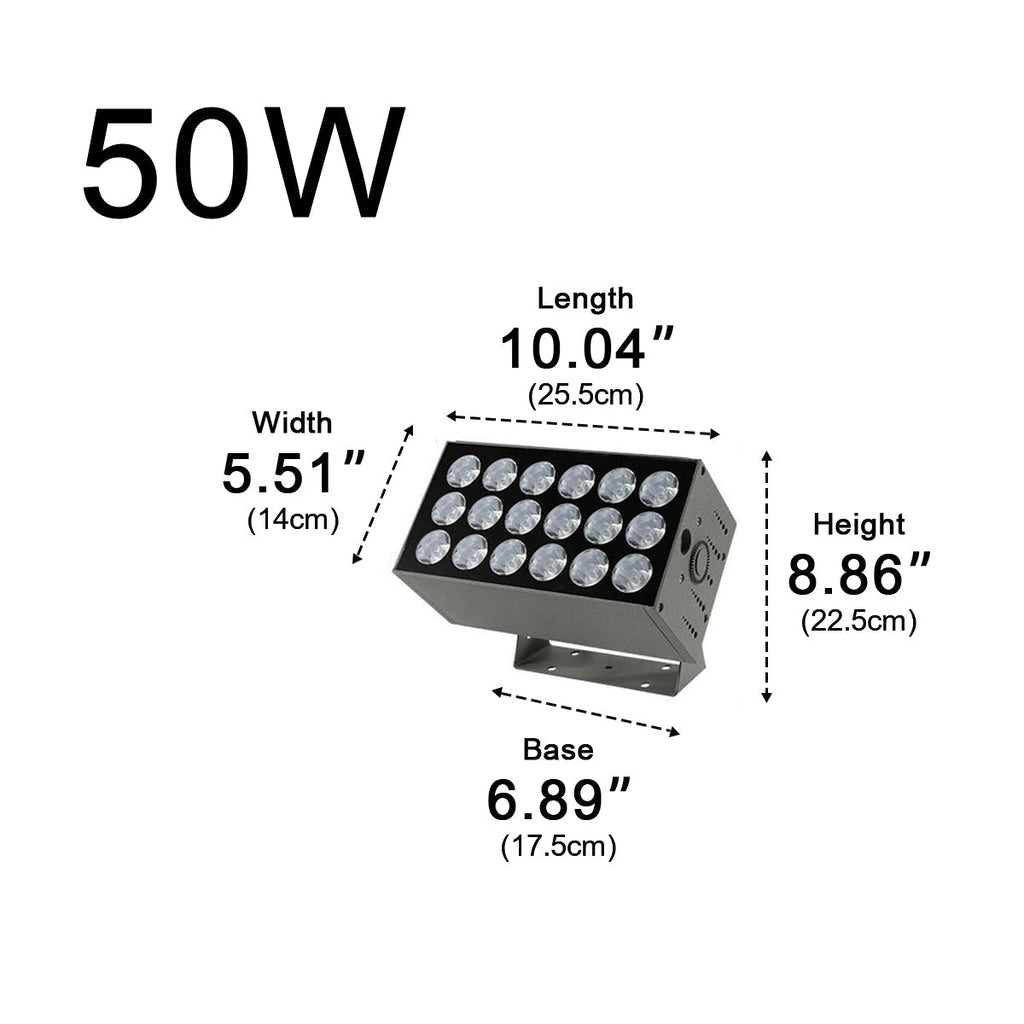 Projecteurs LED Extérieurs Étanches - Lumière Extérieure Super Lumineuse IP67