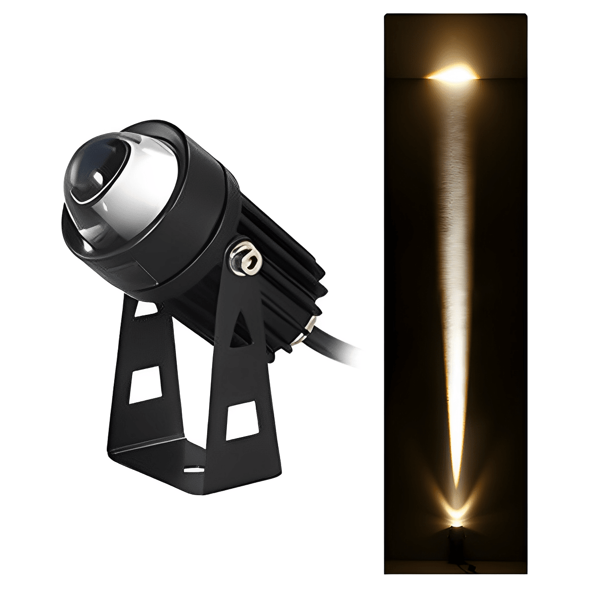 Projecteurs LED Extérieurs Étanches - Lumière Extérieure Super Lumineuse IP67