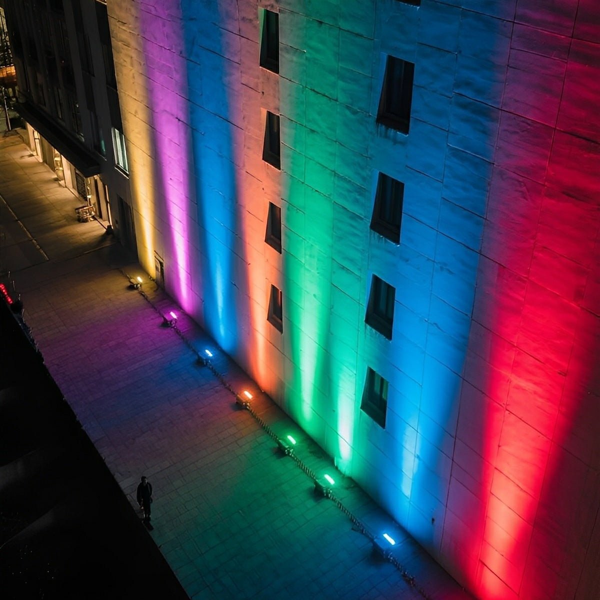 Projecteurs LED Extérieurs Étanches - Lumière Extérieure Super Lumineuse IP67