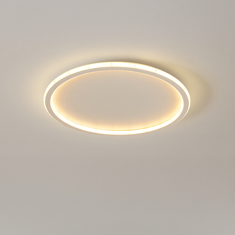 Plafonnier Ronde Scandinave LED Moderne pour Salon et Chambre