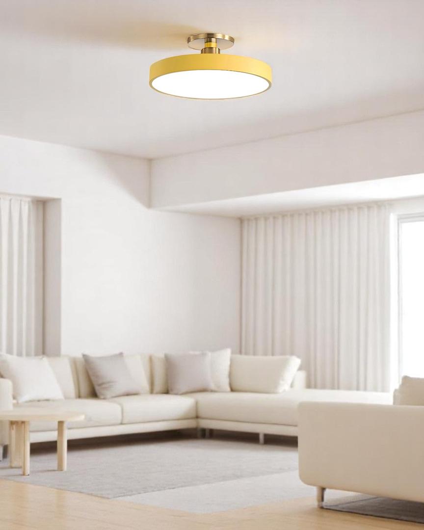 Plafonnier Semi-Encastré au Design Moderne